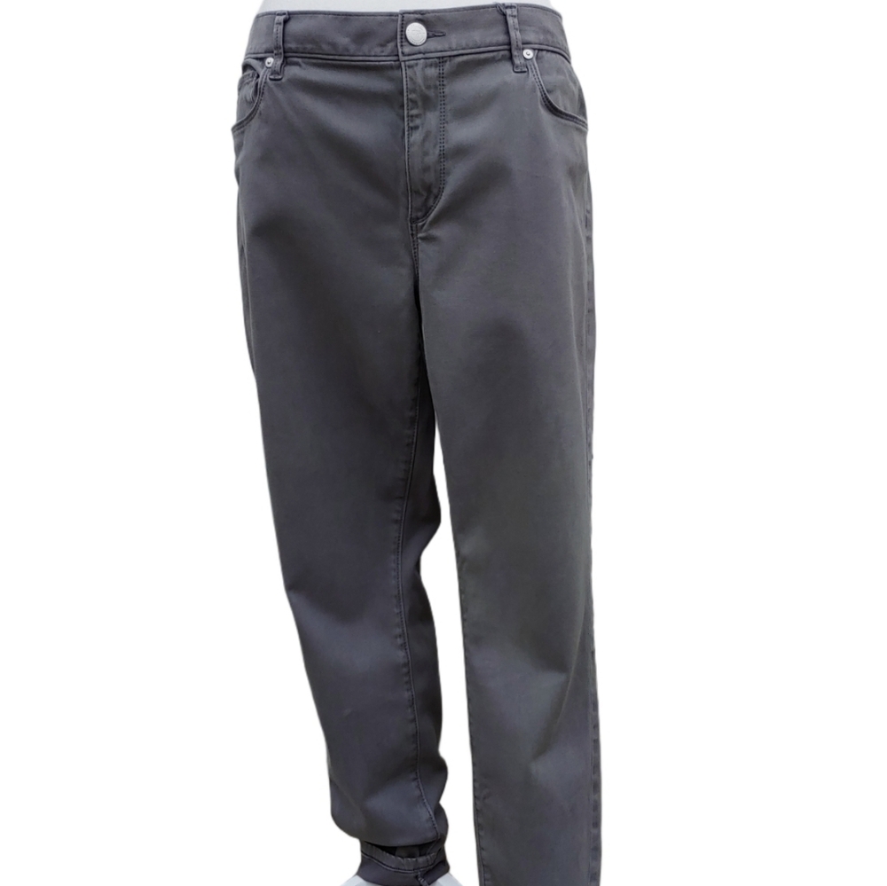 Ann Taylor LOFT Grey Skinny Legging Jeans Women's size 14 W32